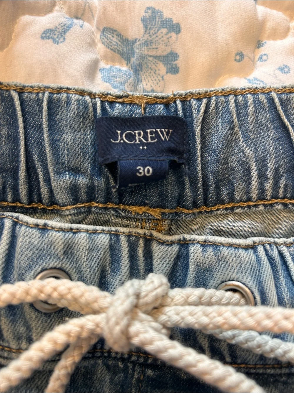 J.Crew Light Blue Women's Denim Jean Shorts- Size 30